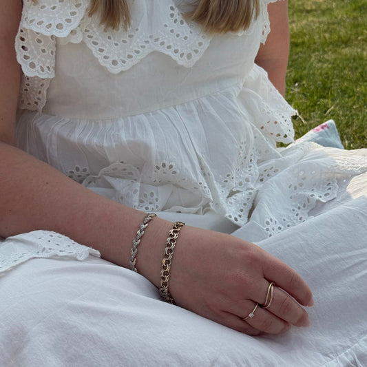 SECONDHAND - Bracelet 18K over silver