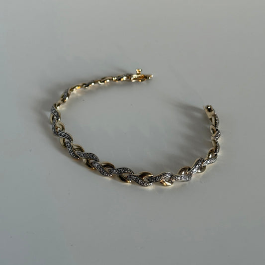 SECONDHAND - Bracelet 18K over silver