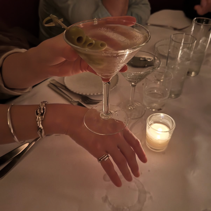 SECONDHAND - Spiral silver ring