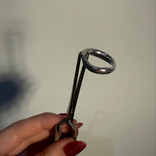 HANDMADE - Asymmetrical silver ring